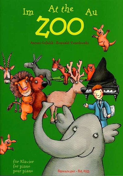 A. Cofalik y otros.: Im Zoo - At the zoo - Au zoo für Klavier