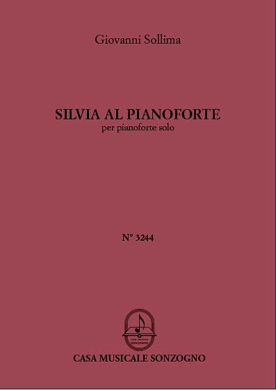 G. Sollima: Silvia al pianoforte (Foglio d'album)
