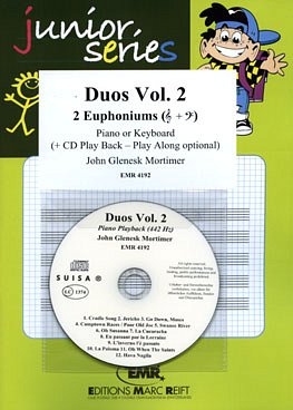 J.G. Mortimer: Duos Vol. 2, 2Euph (+CD)