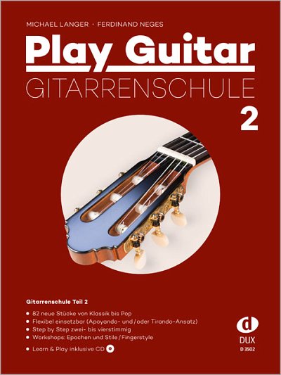 M. Langer: Play Guitar - Gitarrenschule 2, Git (+OnlAu)