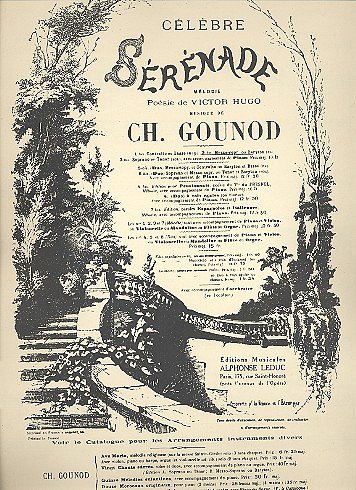 C. Gounod: Sérénade in F (Part.)