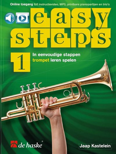 J. Kastelein: Easy Steps 1 trompet, Trp (+OnlAu)