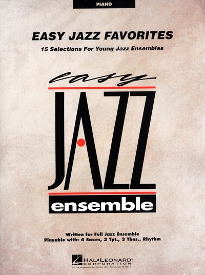 M. Taylor: Easy Jazz Favorites, Klbigb/Youth (Klav)