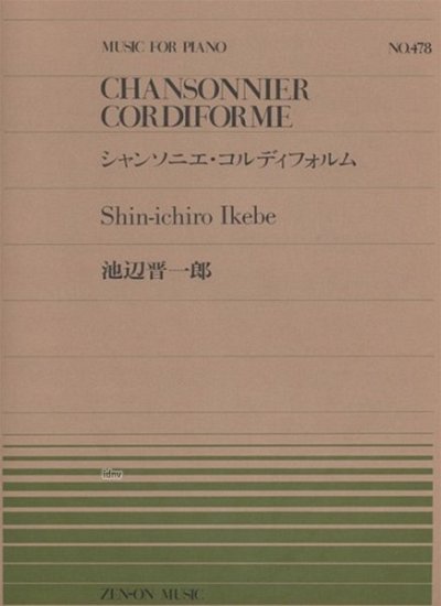 I. Shin-ichiro: Chansonnier Cordiforme Nr. 478, Klav