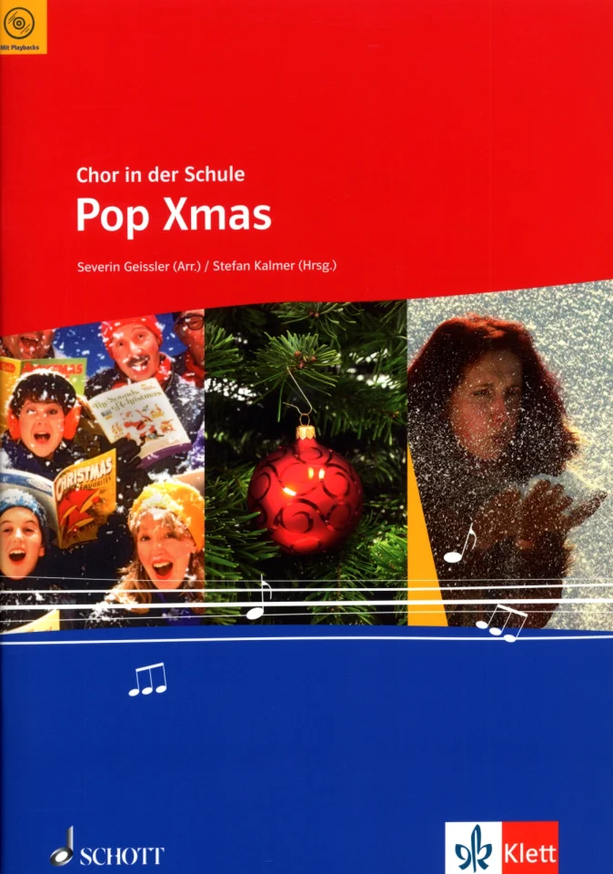 S. Geissler: Pop Xmas, Gch/Fch3Klav (+CD) (0)
