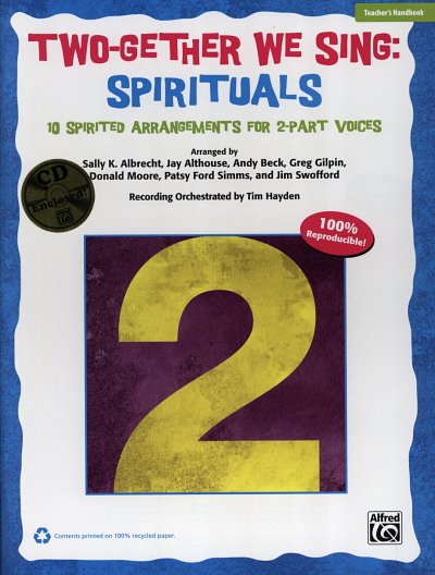 Two-Gether We Sing: Spirituals 10 Spirited Arrangements for 