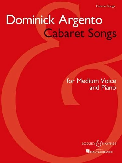 D. Argento: Cabaret Songs, GesMKlav