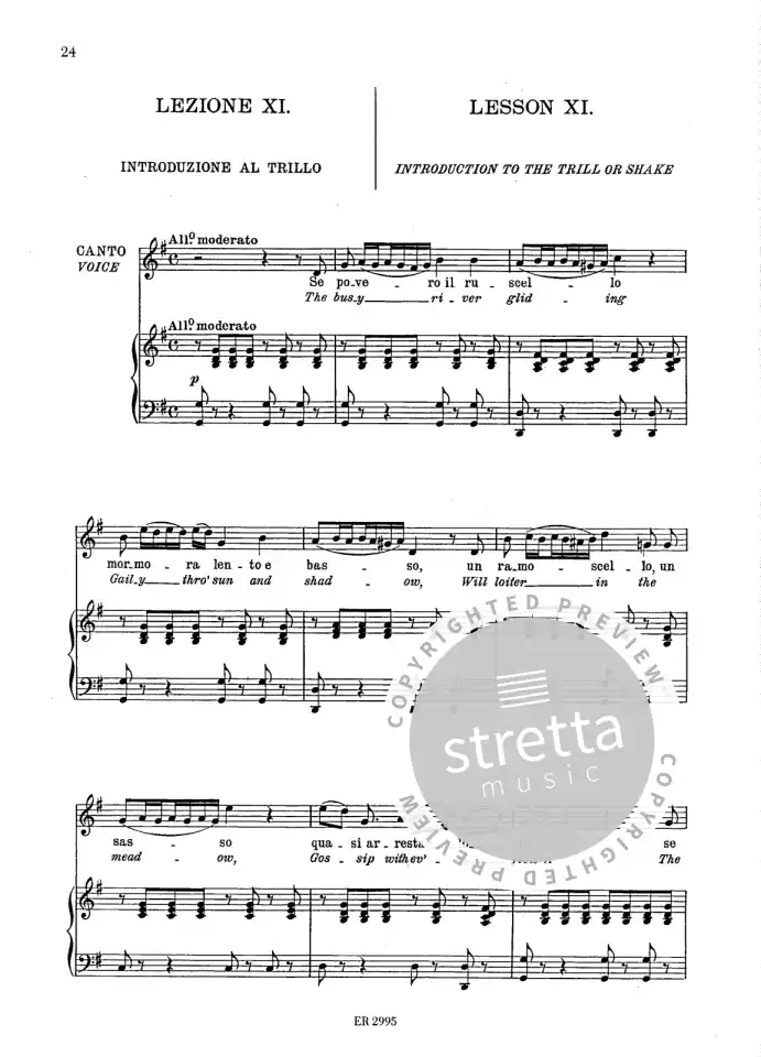 N. Vaccaj: Practical method of Italian singing, GesHKlav (4)