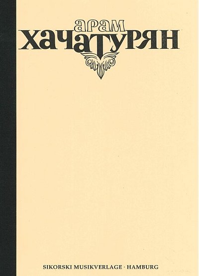 A. Chatschaturjan: Gesammelte Werke 16 (Reprint), 2Klav