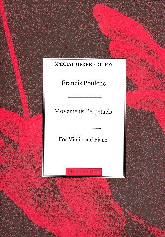F. Poulenc: Mouvements Perpetual (Heifitz, VlKlav (KlavpaSt)