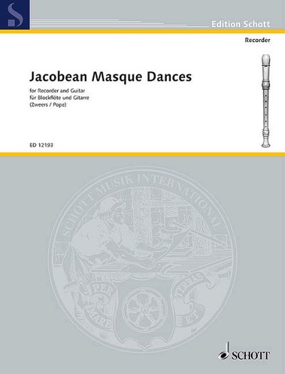 P. Pope, Martin / Zweers, Paul: Jacobean Masque Dances