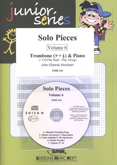 AQ: J.G. Mortimer: Solo Pieces Vol. 6, PosKlav (+CD (B-Ware)