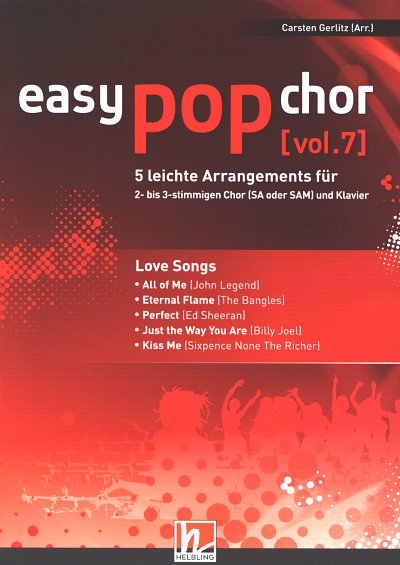 easy pop chor 7: Love Songs, Fch/Gch3Klv (Klavpa)