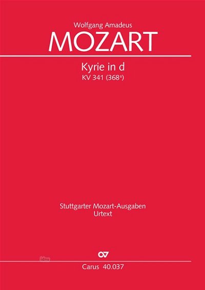 DL: W.A. Mozart: Kyrie in d d-Moll KV 341 (368a) (1787-1 (Pa