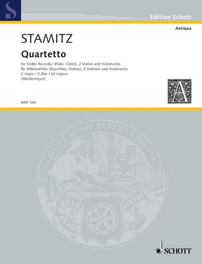 DL: C. Stamitz: Quartetto C-Dur (Pa+St)