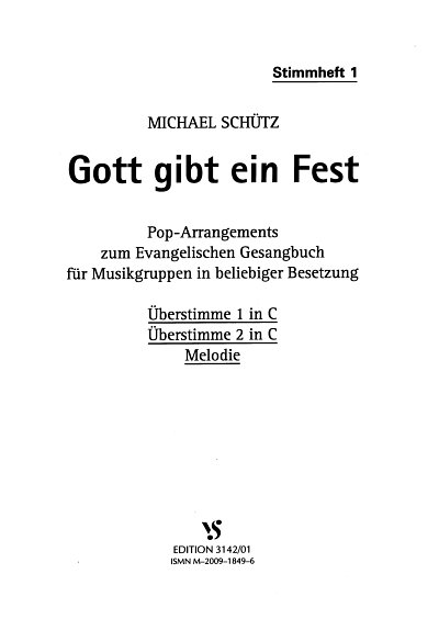 Schuetz Michael: Gott Gibt Ein Fest