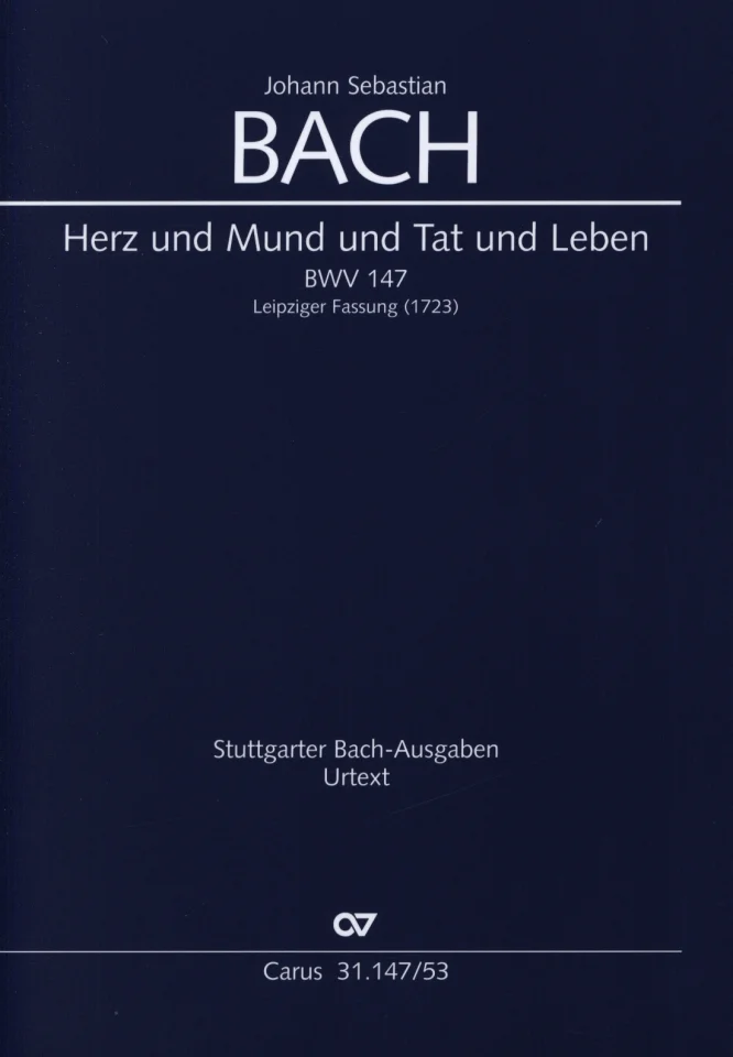 J.S. Bach: Kantate 147a: Herz und Mund und Tat und Leben BWV (0)