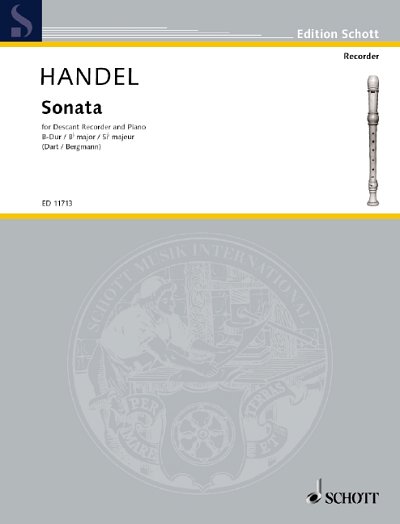 DL: G.F. Händel: Sonata B-Dur, SblfKlav