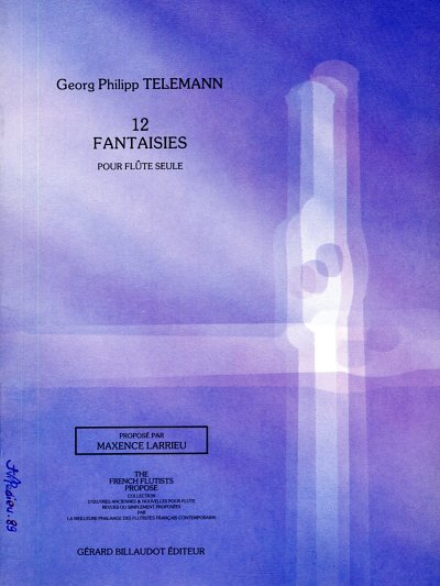 G.P. Telemann: 12 Fantaisies, Fl