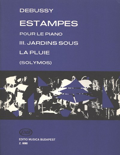 C. Debussy: Estampes III, Klav