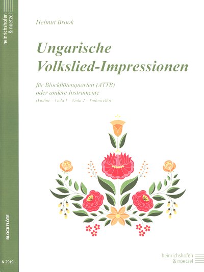 H. Brook: Ungarische Volkslied-Impressionen, 4Blf (Pa+St)