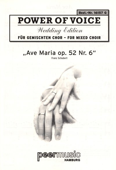 F. Schubert: Ave Maria op. 52 Nr. 6, GchKlav