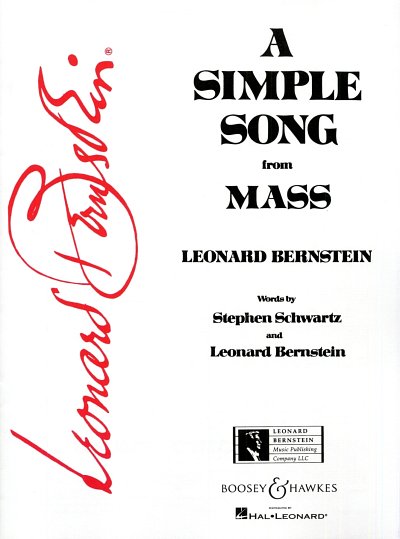 L. Bernstein: A simple Song (from Mass) (EA)