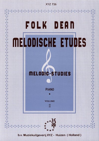 Melodische Etudes 2, Klav