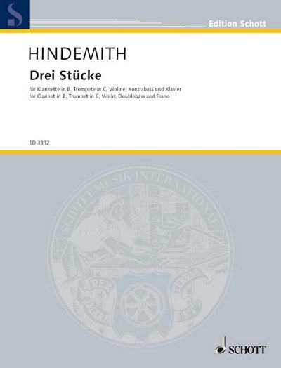DL: P. Hindemith: Drei Stücke (Pa+St)
