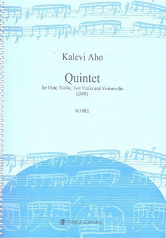 K. Aho: Quintet For Flute, Violin, 2 Violas and Cello