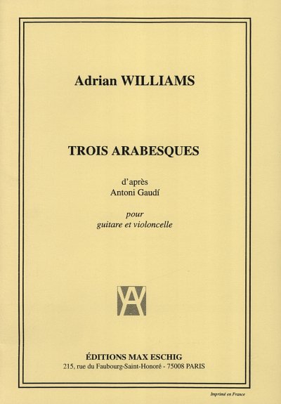 A. Williams: Trois Arabesques, VcGit