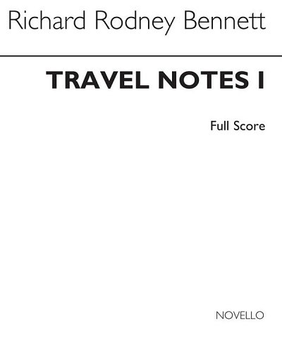R.R. Bennett: Travel Notes for String Quartet , 2VlVaVc (Bu)