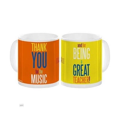 Teacher Thank You For The Music Mug