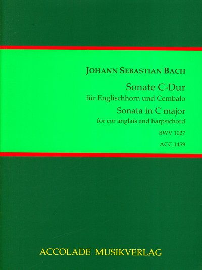J.S. Bach: Sonate C-Dur , EhCemb (KlavpaSt)