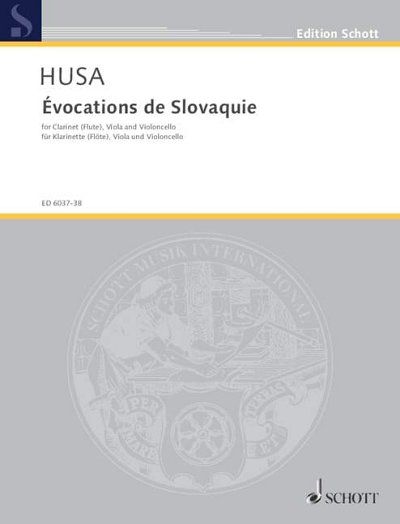 DL: K. Husa: Évocations de Slovaquie (Pa+St)