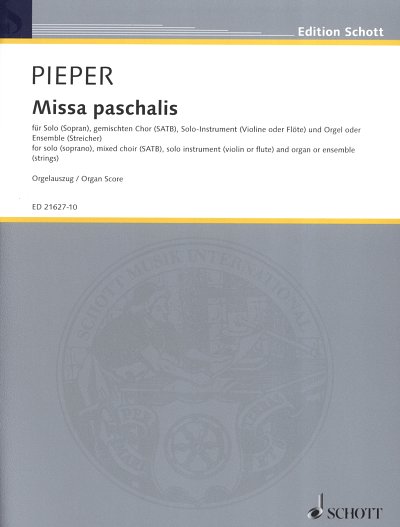 A. Pieper: Missa paschalis