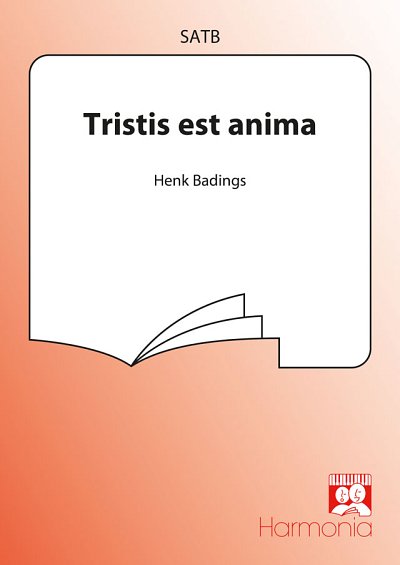 H. Badings: Tristis est anima, Gch;Klav (Chpa)