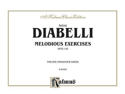 A. Diabelli: Melodious Exercises, Op. 149, Klav4m (Sppa)