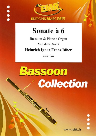 H.I.F. Biber: Sonate à 6, FagKlav/Org