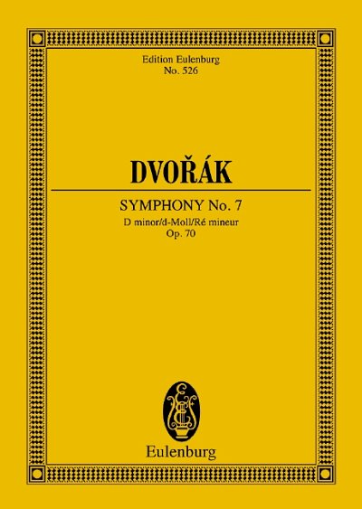 DL: A. Dvo_ák: Sinfonie Nr. 7 d-Moll, Orch (Stp)