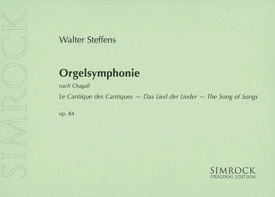 S. Walter: Orgelsymphonie op. 84 , Org