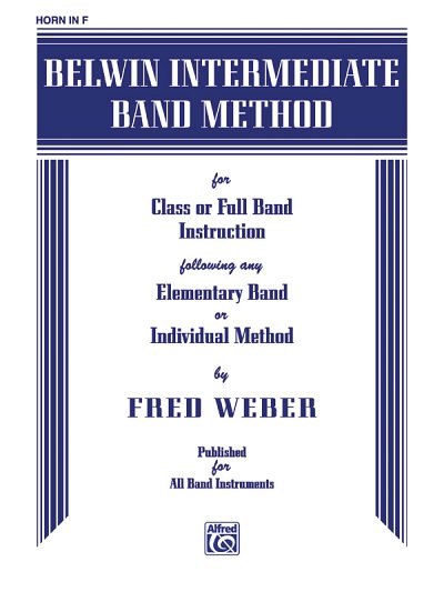 F. Weber: Belwin Intermediate Band Method