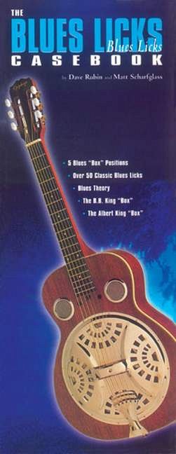 D. Rubin: The Blues Licks Casebook (+Tab)