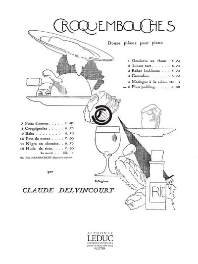 Croquembouches No.6 - Plum Pudding, Klav