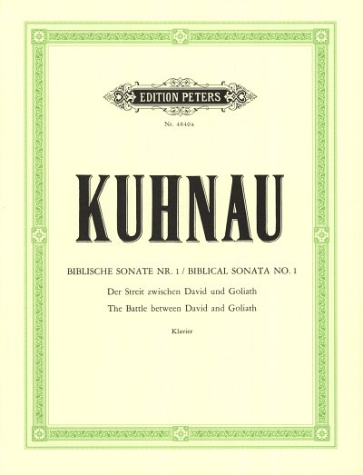 J. Kuhnau: Biblische Sonate Nr. 1 (1700)