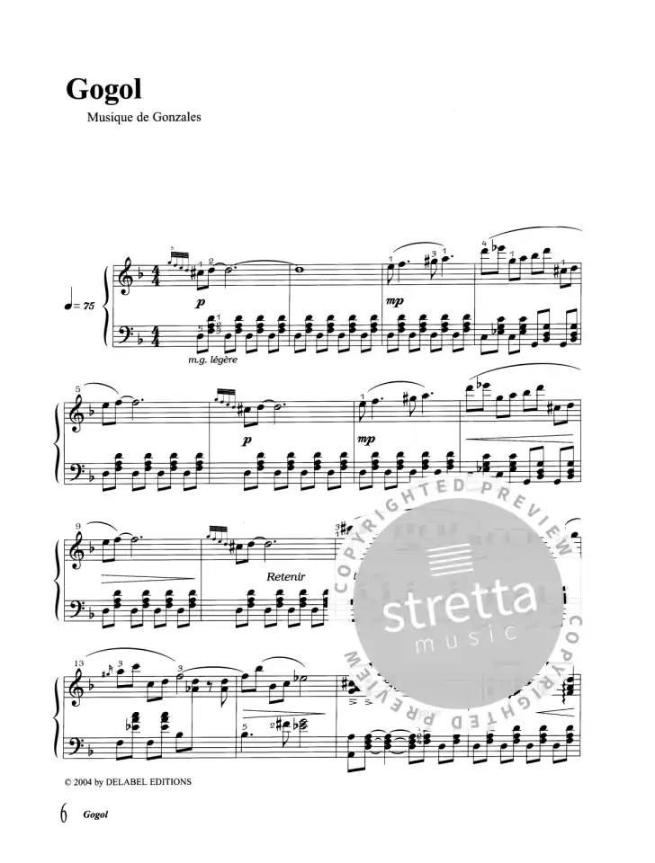 C. Gonzales: Notebook - Solo Piano 1, Klav (1)