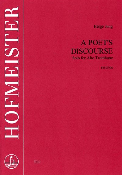 H. Jung: A Poet's Discourse für Altposaune