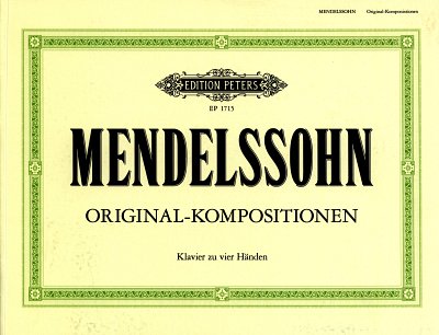 F. Mendelssohn Barth: Original-Kompositionen , Klav4m (Sppa)