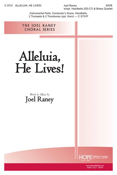 J. Raney: Alleluia, He Lives!, Gch;Klav (Chpa)