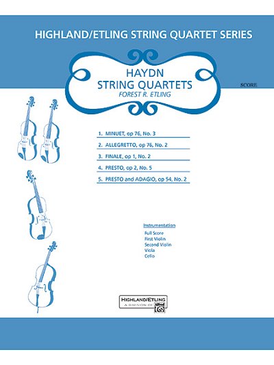 J. Haydn: Haydn String Quartets, 2VlVaVc (Part.)